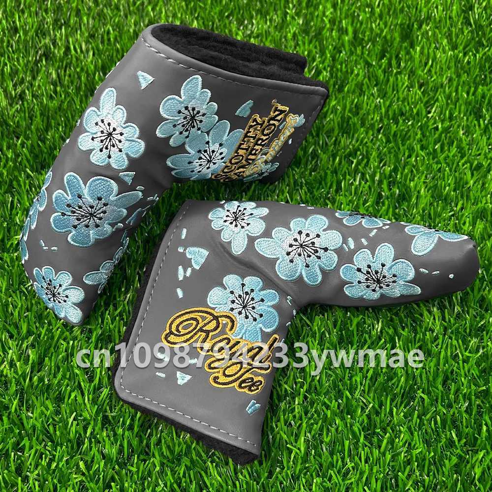 Quirky Junk Yard Golf Headcover - Limited Mouse Snowman Blade Putter Protector Waterproof PU Leather Y250620