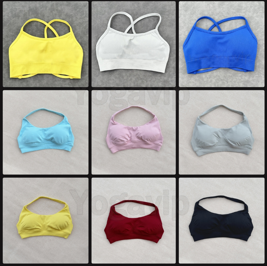 NCLAGEN Impact Longline Strappy Top Sports dyfne Yoga Vest Womens Fitness Tank With Logo Top Gym Beautiful Open Back Bra Running Workout Halter