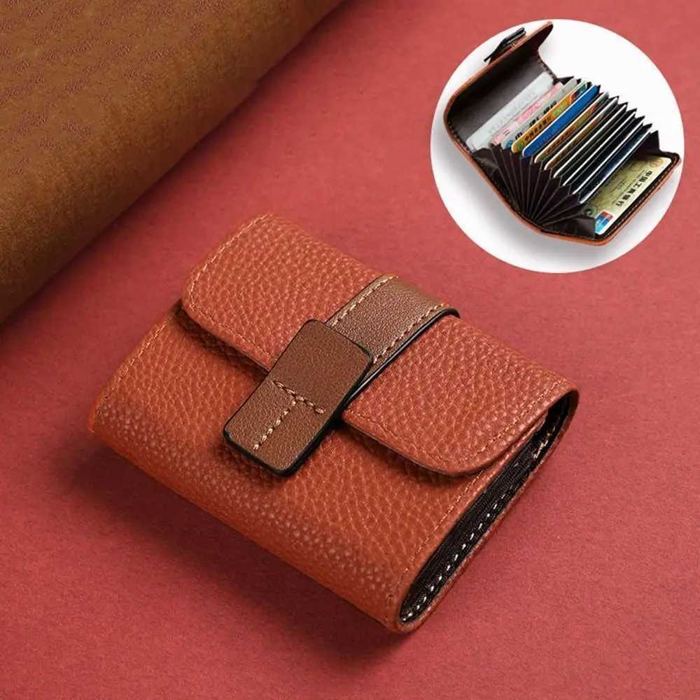 Multi-card Slot Bag PU Leather Small Wallet Coin Purse Card Holder Wallets Z250621