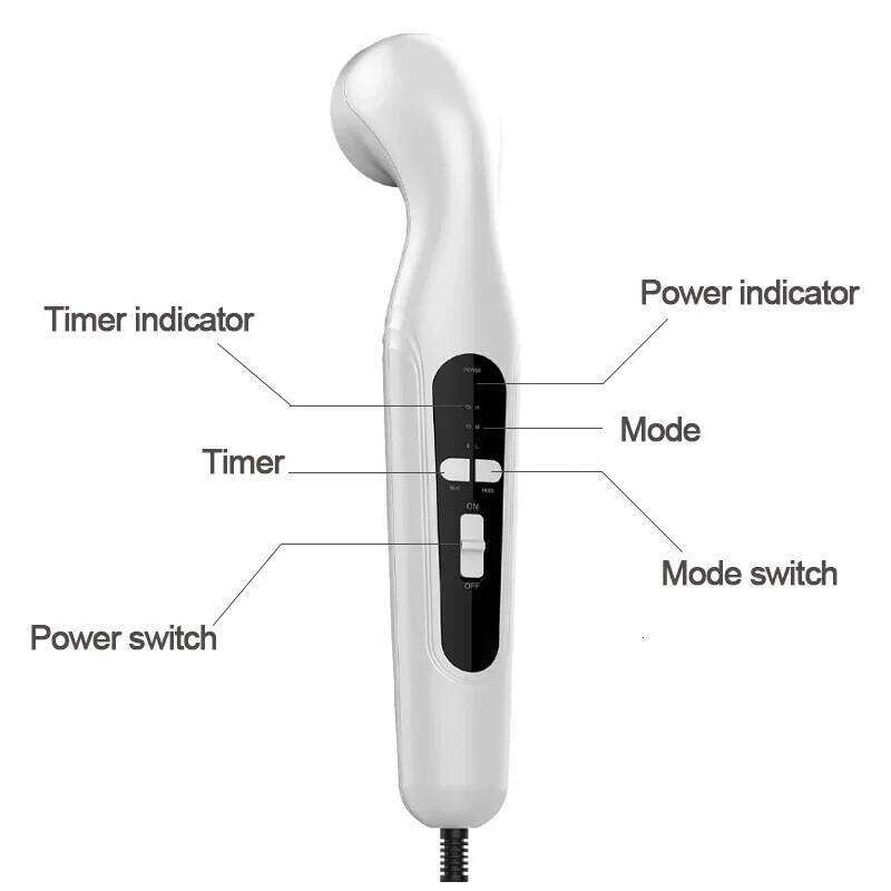 Arthritis Physical Therapy Equipment Home Use Ultrasound Physiotherapy Device Waist Body Pain Relief Muscle Stimulator Massager