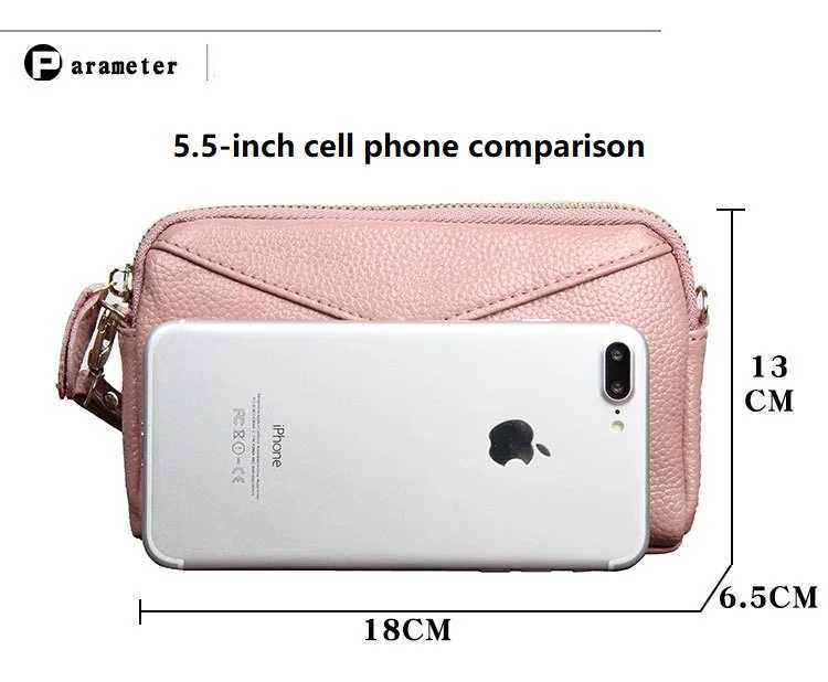 Fashion Cowhide Women Long Clutch bags Genuine Leather Lady Coin Purse Female Zipper Wristlet Wallet Mobile phone bag billfold Z250621