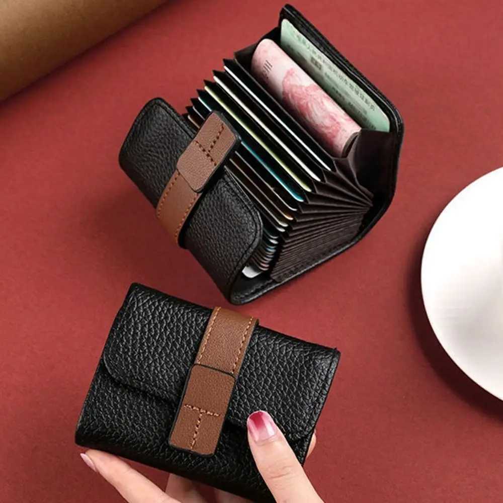 Multi-card Slot Bag PU Leather Small Wallet Coin Purse Card Holder Wallets Z250621