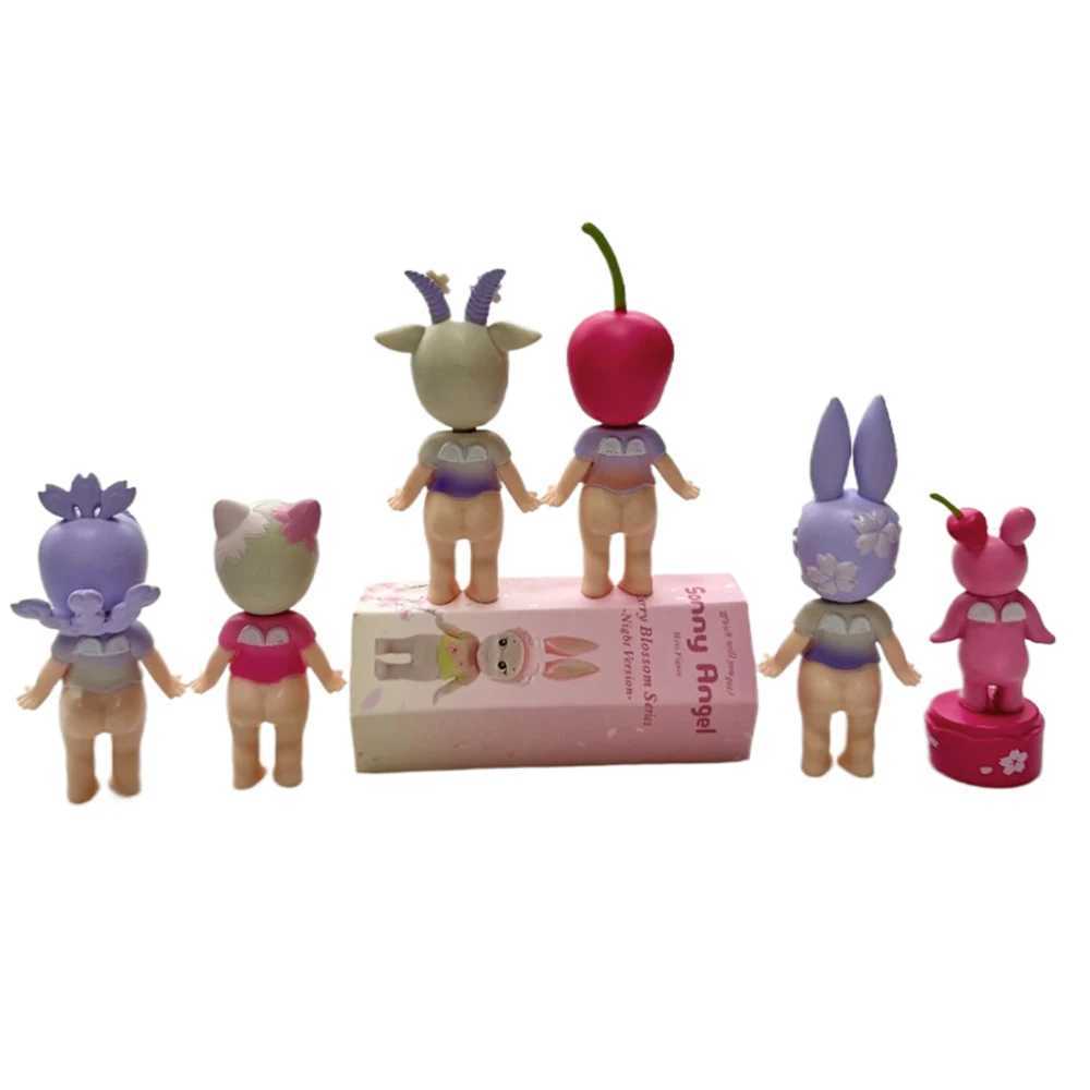 Hot Angel Cherry Blossom Series Blind Box Hanami Edition Telephone Screen Decoration Birthday Gift Cute Mysterious Surprise Toy X250621