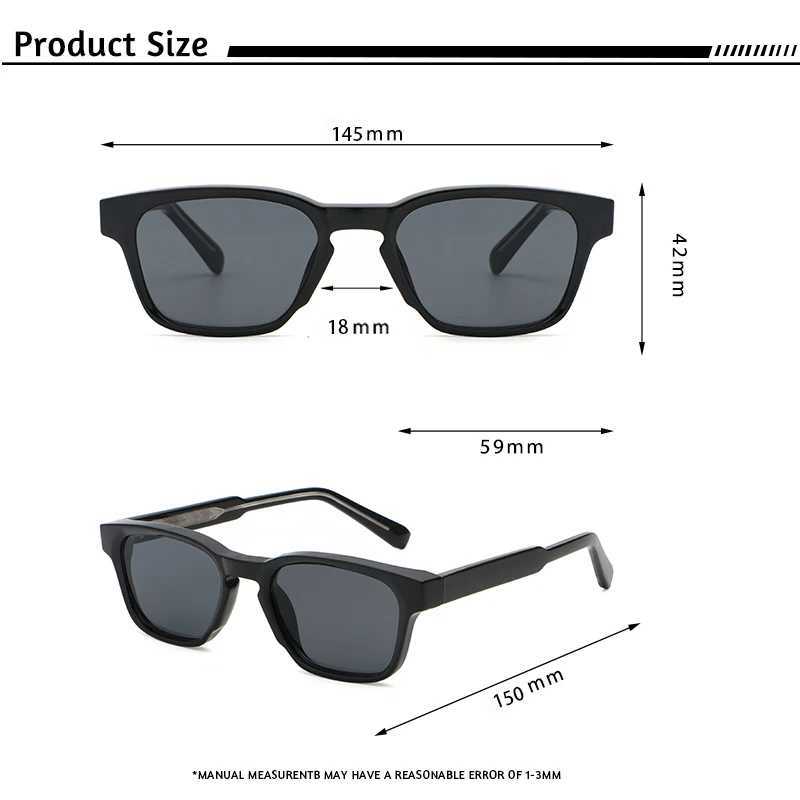 CATERSIDE Retro Square Sunglasses Men Punk Small Frame Brand Designer Sun Glasses Women Outdoor Travel Party Eyewear Best Gift W250621
