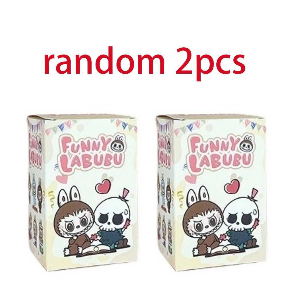 New Labubu Angels Blind Box Toy Figures Collect Anime Stuff Doll for Pleasure Toys Mini Figure Toys for Home Decor Gifts Z250620