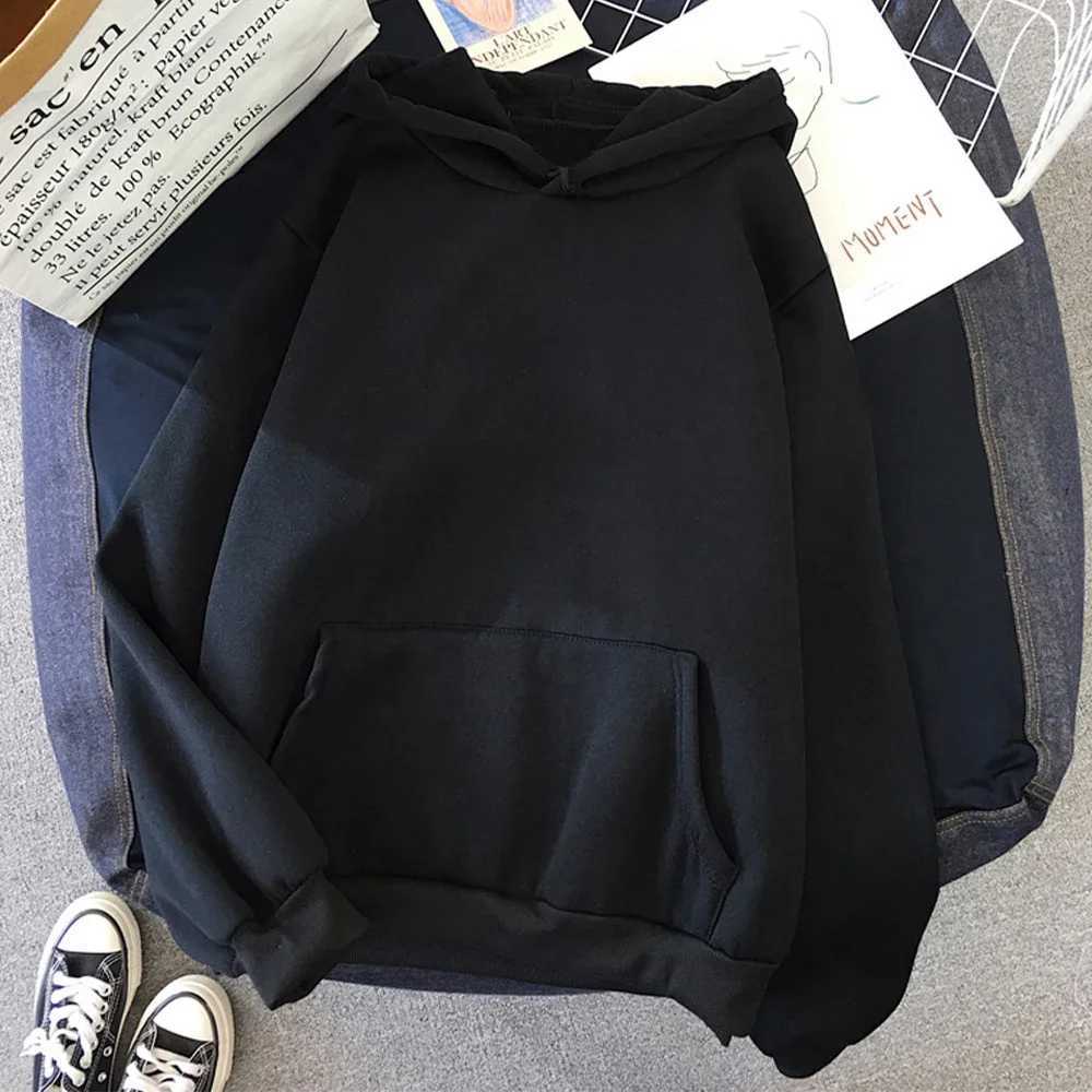 Autumn Winter Fleece Hoodies Fashion Casual Sweatshirts Men Women Harajuku Warm Oversized Pullovers 11 Colors Hip Hop Streetwear XJ250621