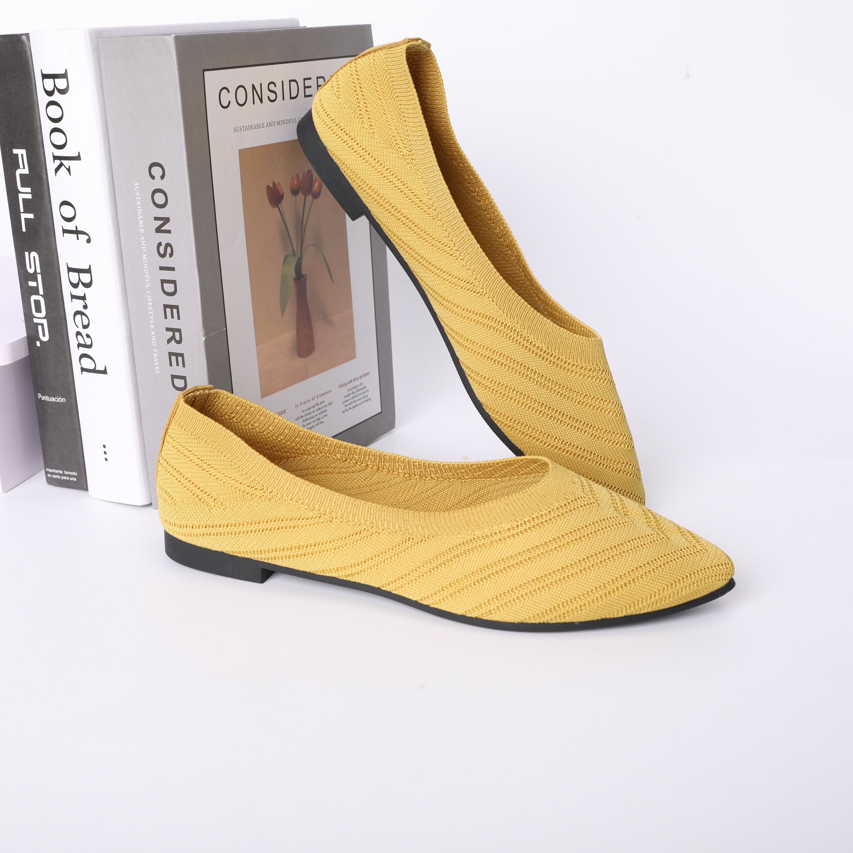 0630-Women's summer cut-out fly-knit single shoes, women's breathable soft-soled high heels, fashionable, casual and versatile