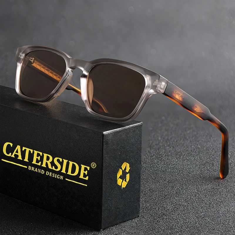 CATERSIDE Retro Square Sunglasses Men Punk Small Frame Brand Designer Sun Glasses Women Outdoor Travel Party Eyewear Best Gift W250621