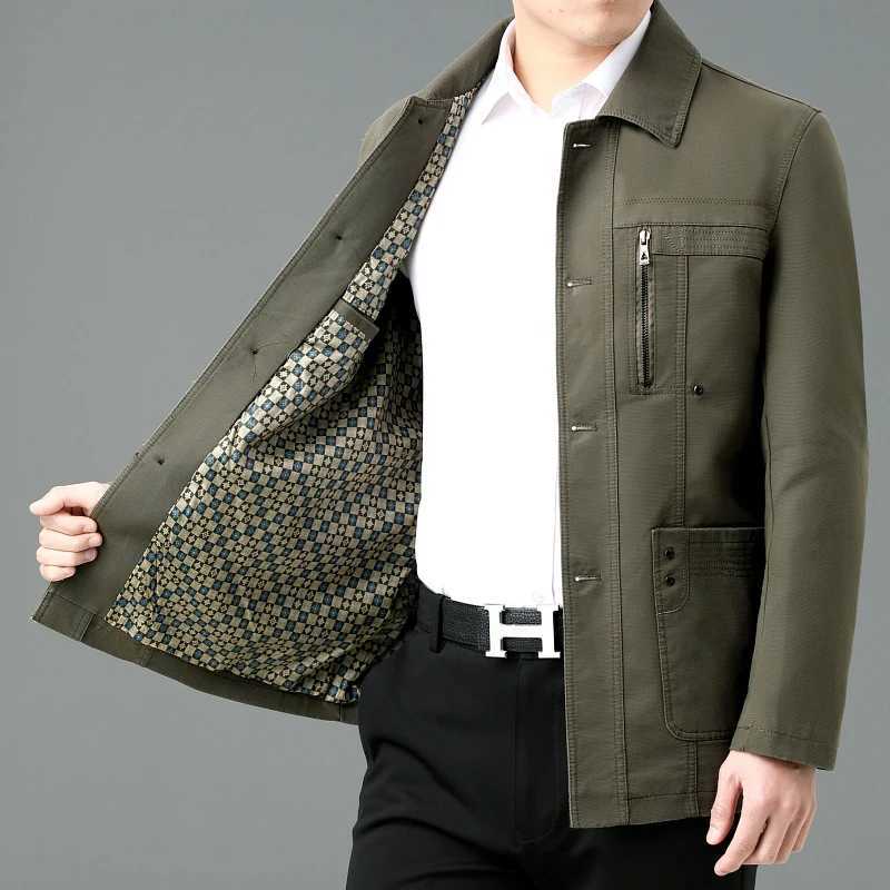 High Quality 2024 New Jacket Fashion Handsome Everything Business Casual Cotton Boutique Handsome Mens Jacket L-4XLXJ250621