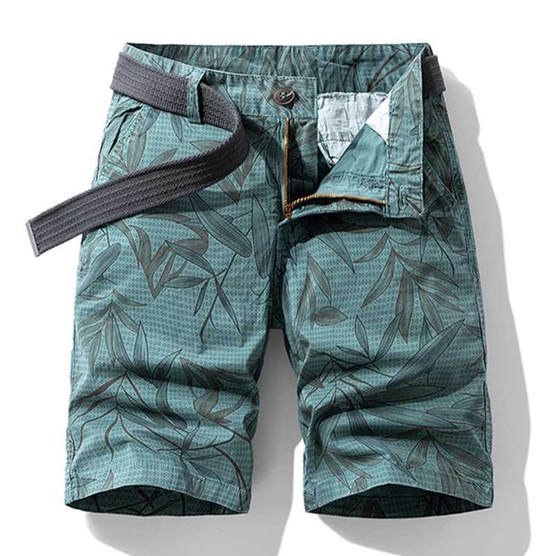 Men Summer New Casual Vintage Classic Pockets Camouflage Cotton Cargo Shorts Men Outerwear Fashion Twill Cotton Jogger Shorts Male W250621