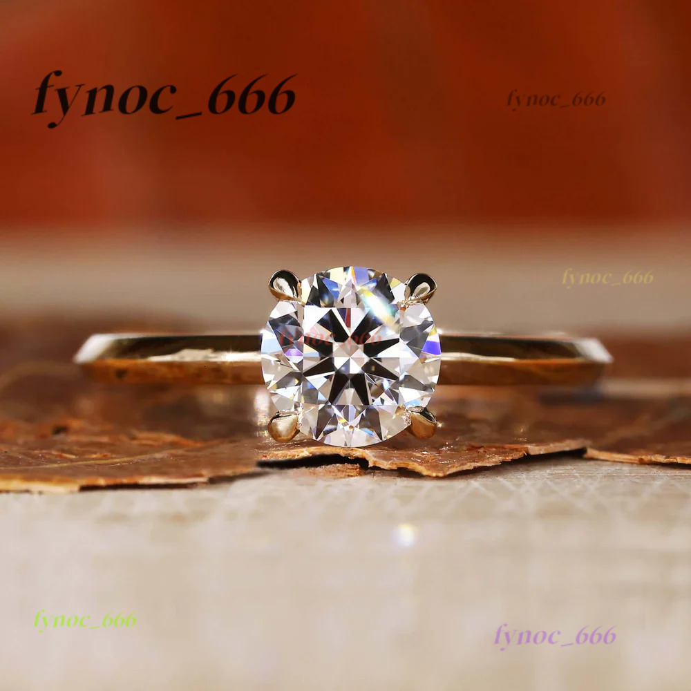 Authentic Womens Solid Gold Engagement Rings Wholesale 10K 14K 18K with VVS Moissanite Oval Cut Diamond Accent
