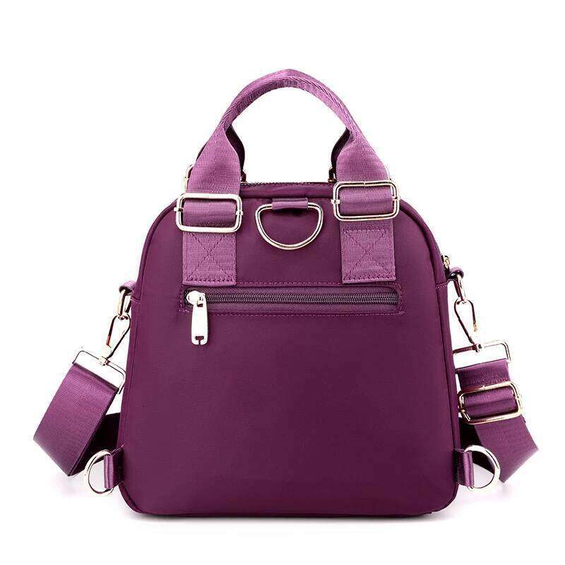 Fashion Multi-Pocket Design Women Daypack High Quality Durable Nylon Female Shoulder Bag Casual Girls Small Shopping Backpack