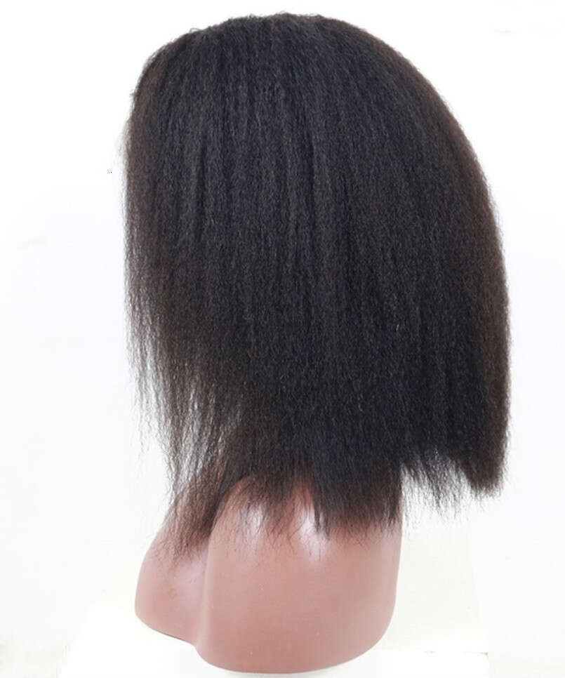 New Women's Middle Part Short Straight Hair High-Temperature Synthetic Wig Cap