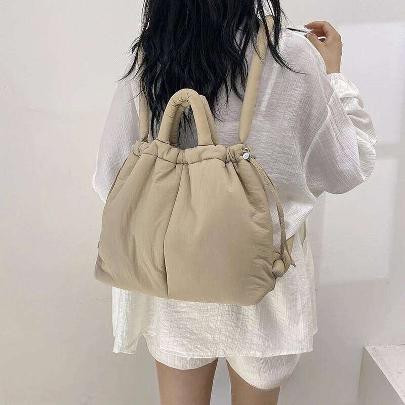 Nylon Padded Backpack For Tote Puffer Women Crossbody Bags Fashion Portable Makeup Casual Shoulder Bag
