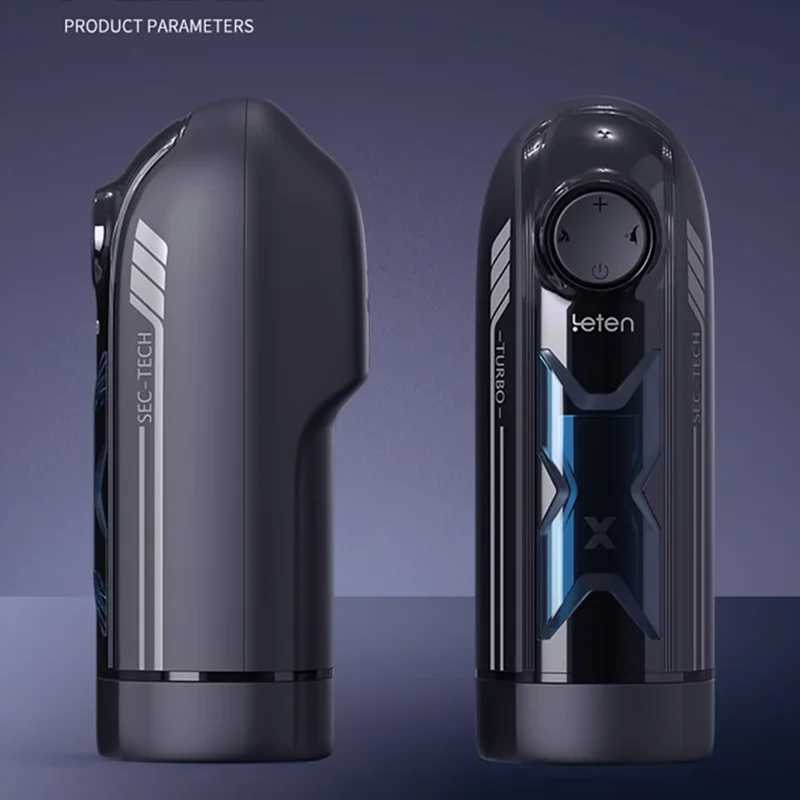 Leten High Speed Airplane Cup Automatic Men Masturbator Telescopic Sucking Clip Heating Voice Electric Penis Training Cup Adult W250621