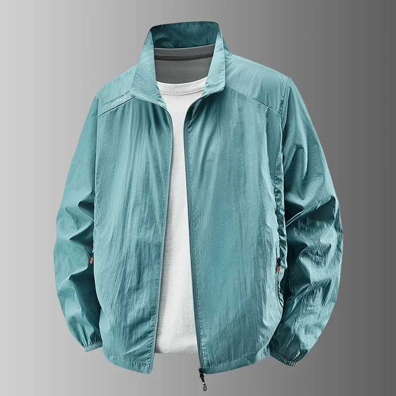 Summer Quick Drying Breathable Jacket for Men Outdoor Ultra Thin Sunscreen Casual Skin Coats Fishing Climbing Hiking Anti UV Outerwear XJ250621