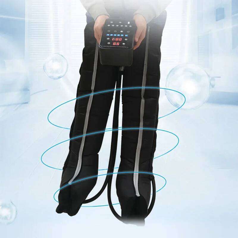 6 Chambers Air System Whole Body Massager Compression Pump Recovery Boots Foot Leg Massage Hine Airwrap