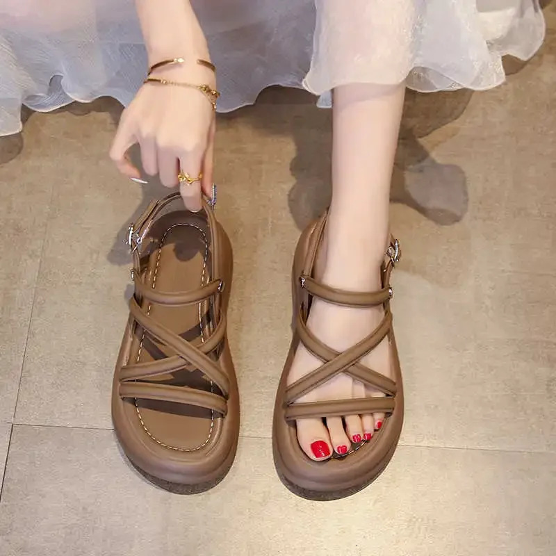 Sling Back Round Foot Green Slippers Tennis From 2 To 7 Years Shoes Woman Summer Sandals Sneakers Sport Trend Fashionable 250617