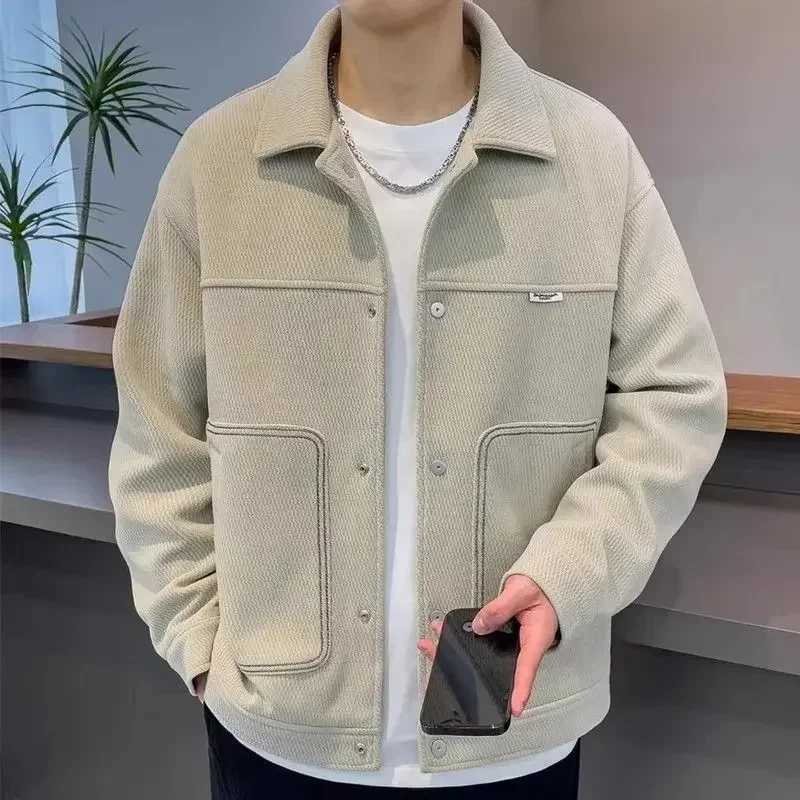 Jacket for Men High Quality Mens Coat Stylish Spring Autumn Original Brands Cheap Sale Clothing Fashion 2024 Fast Delivery Joker XJ250621