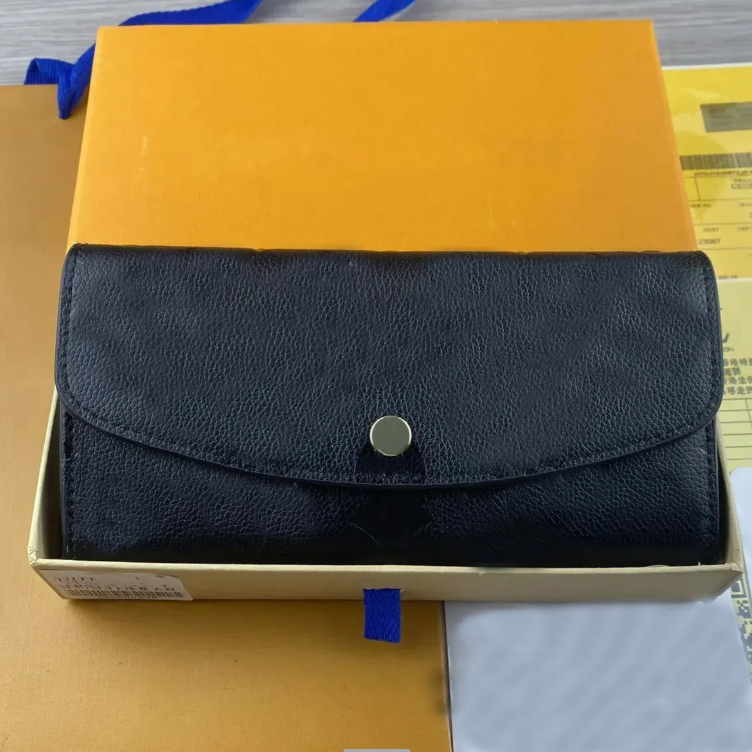 Emed Wer Letters Wallets Credit Card Holders Ladies Plaid Money Clutch Bags With Box Dustbag Fashion Designer Wallet Women Short Purse