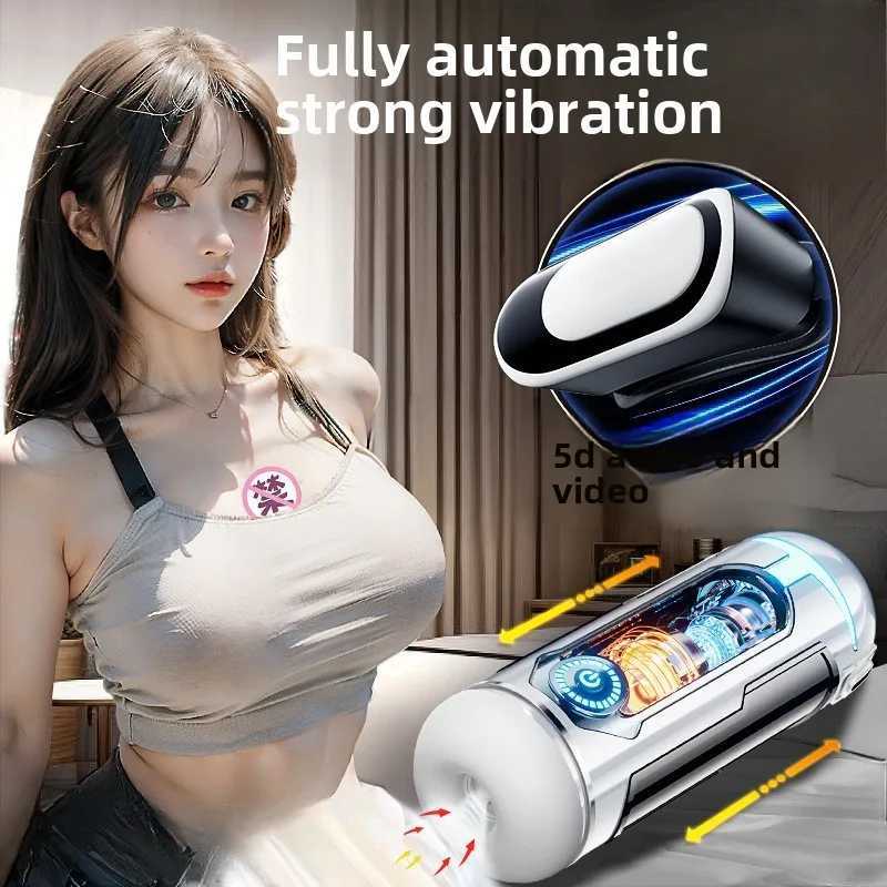 Adult Sex Toys Heating Automatic Thrusting Masturbation Cup Ultra Long Battery Life Surpassing Real People Multiple Pleasures W250621