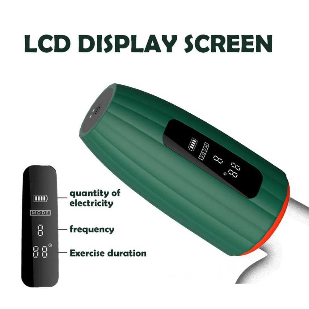 Male Masturbator Electric Men Sex Toys with 9 Vibrations Heating LCD Display Penis Pump Pocket Pussy Vibrator for Adult Men W250621