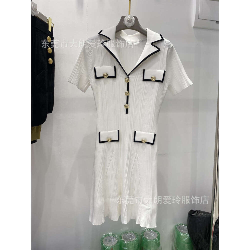 Long Dress High Quality Version French S Brand Slim Fit Age Reducing New Dress For Women Summer Sexy Long Skirt