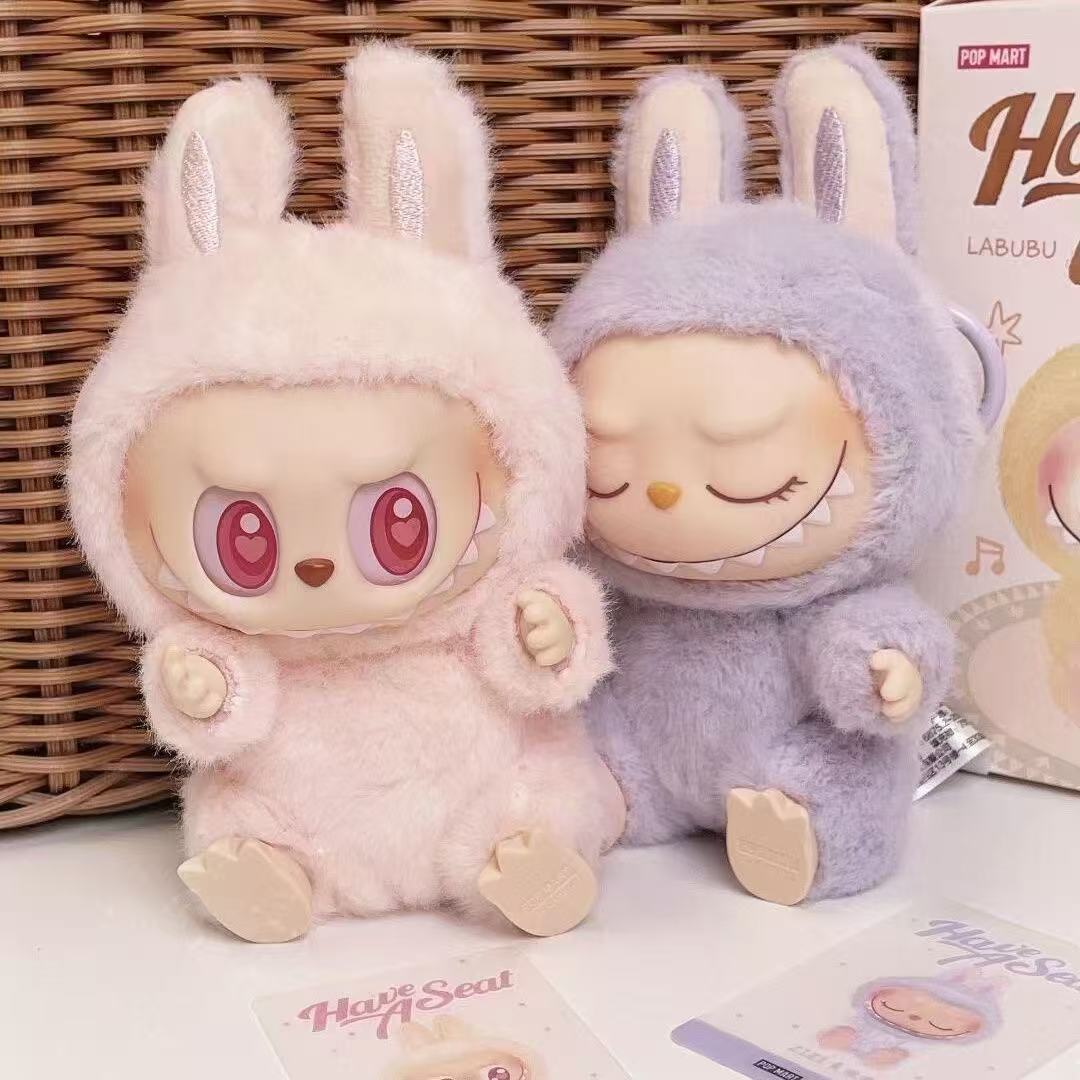 2025 Labubu Monster V4 V3 V2 V1 Collection Series Blind Box Teddy Vinyl Toy Animated Character Face Doll Mystery Surprise Keychain Kids labulabu go