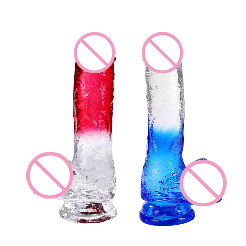 Three sizes from 20 to 15 centimeters Realistic Dildo Powerful suction cup Adult games Huge Penis Big dick Female Masturbation Device Erotic Sex