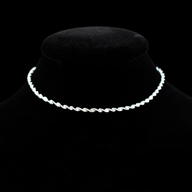 Fashion Twisted Weave Chain For Women Anklet 925 Sterling Silver Anklets Bracelet For Women Foot Jewelry Anklet On Foot 250617