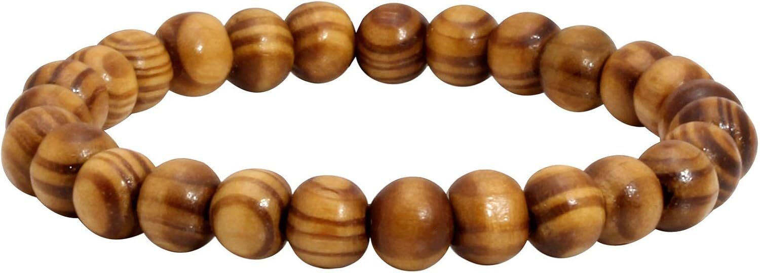 Luxury Zen Wooden Bracelet for Women Men Buddhist Consecration Ward Off Evil Mala Natural Beads for Prayer Energy Healing Cuff Wristband
