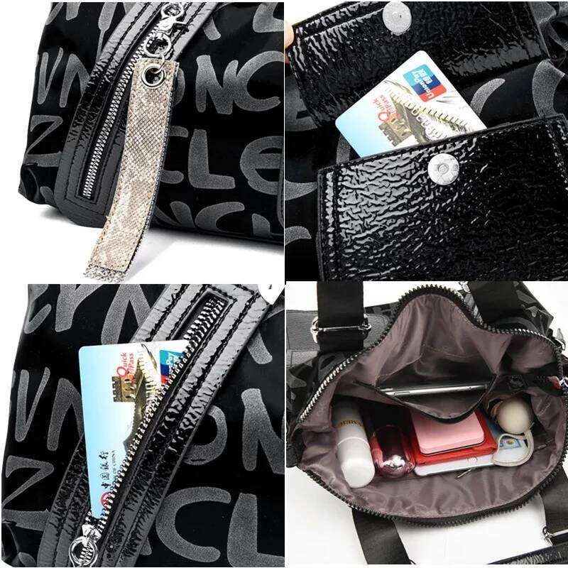 Genuine Leather Women Handbag Large Capacity Ladies Shoulder Messenger Bag Designer Hot Drill Female Big Totes Sier