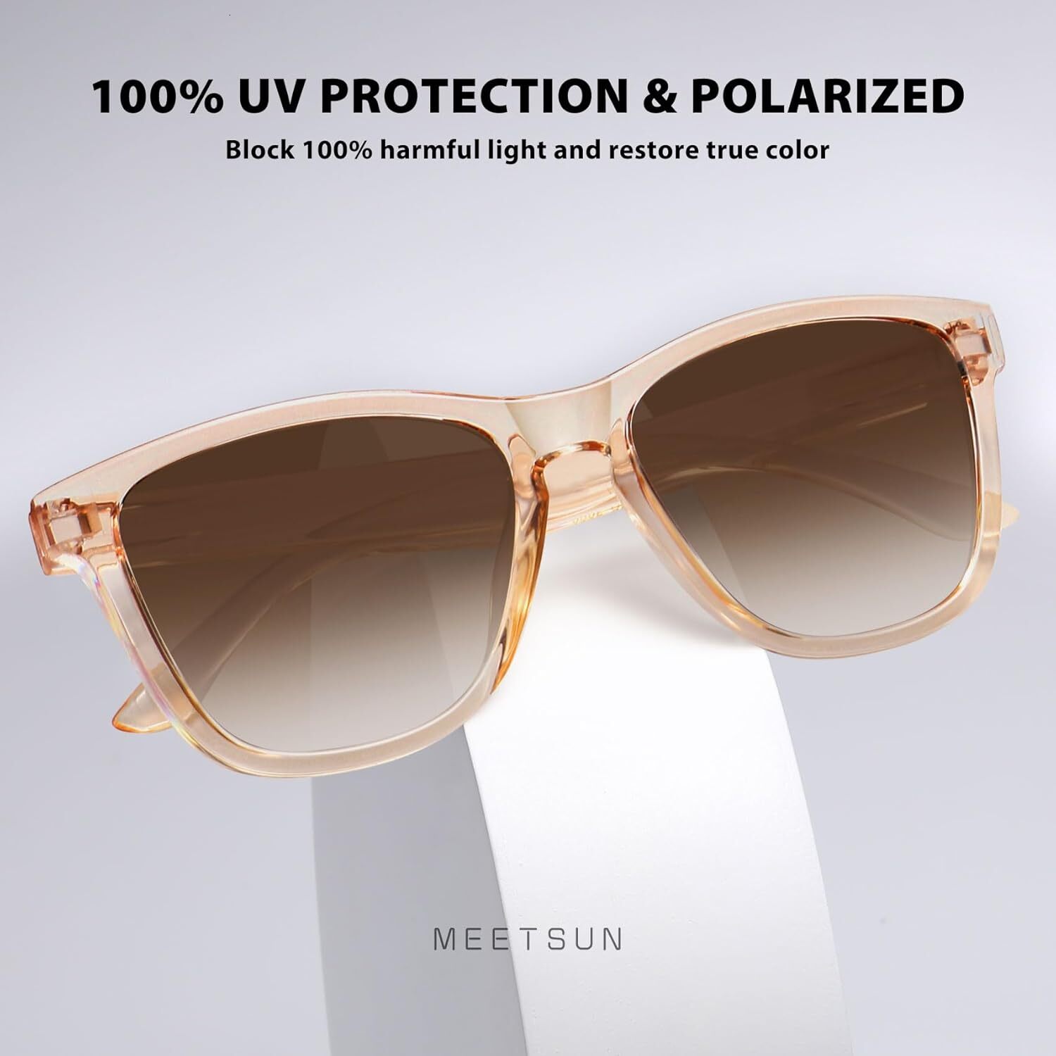 Polarized Designer Sunglasses for Women Men Trendy Classic Retro Designer Style Fashion UV400 Protection