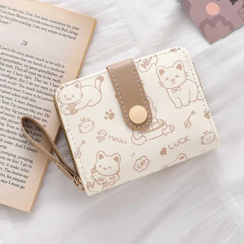 Cute Wallets for Women Card Holder Small Purses with Zip Coin Pocket High Quality Square Hand Bags Z250621