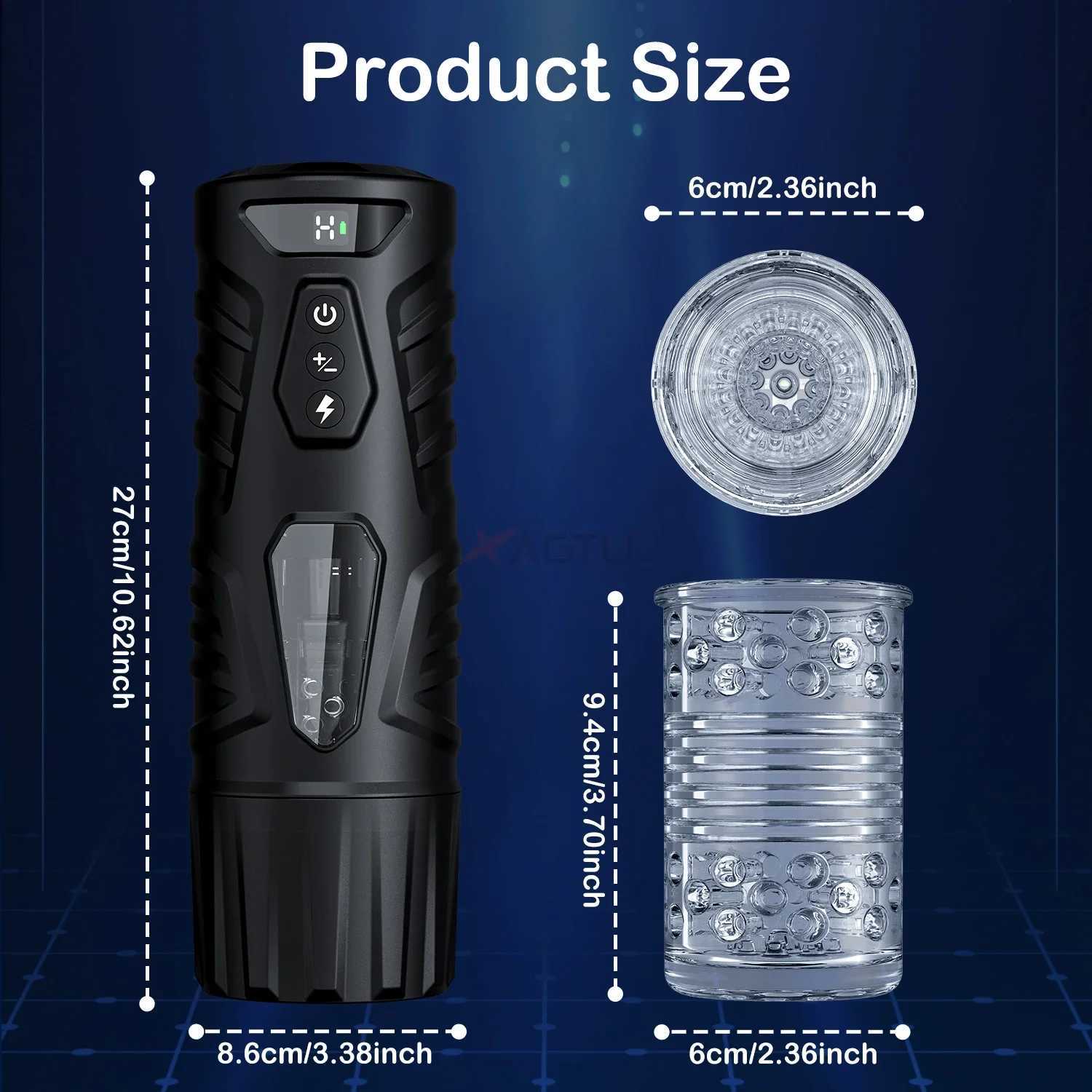 Automatic Male Masturbator Sex Toys for Men Adult Toy Male Sex Toys Hands Free Pocket Pussy Sex Machine Suction Electric Penis W250621