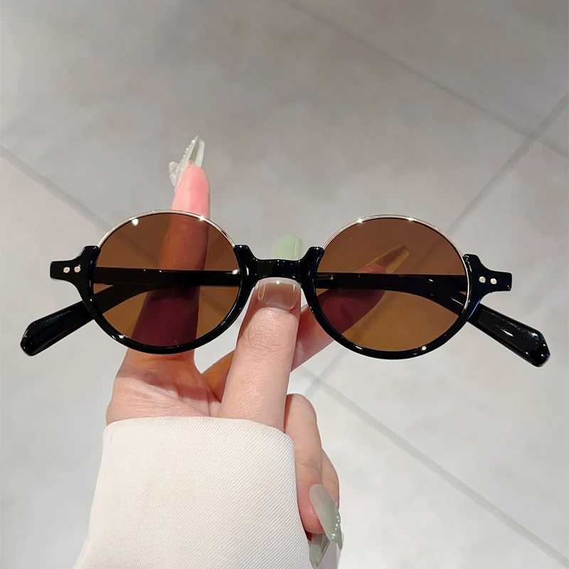 KAMMPT Vintage Oval Sunglasses Men 2024 New in Retro Outdoor Casual Sun Glasses Women Stylish Luxury Brand Design Decor Shades W250621