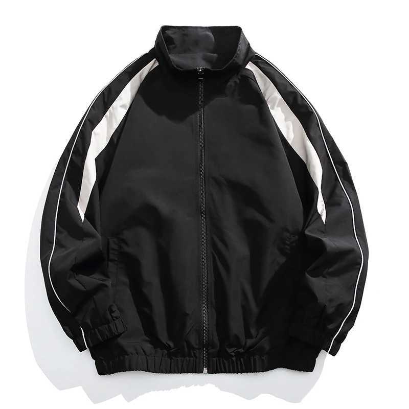 New Spring Autumn Mens Jackets S-5XL Splicing Reflection Outerwear Bomber Jacket Men Fashion Baseball JacketXJ250621