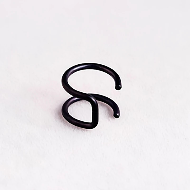 Personalized student no hole lip stud no punch lip clip lip ring buckle puncture steel stainless steel jewelry 250617
