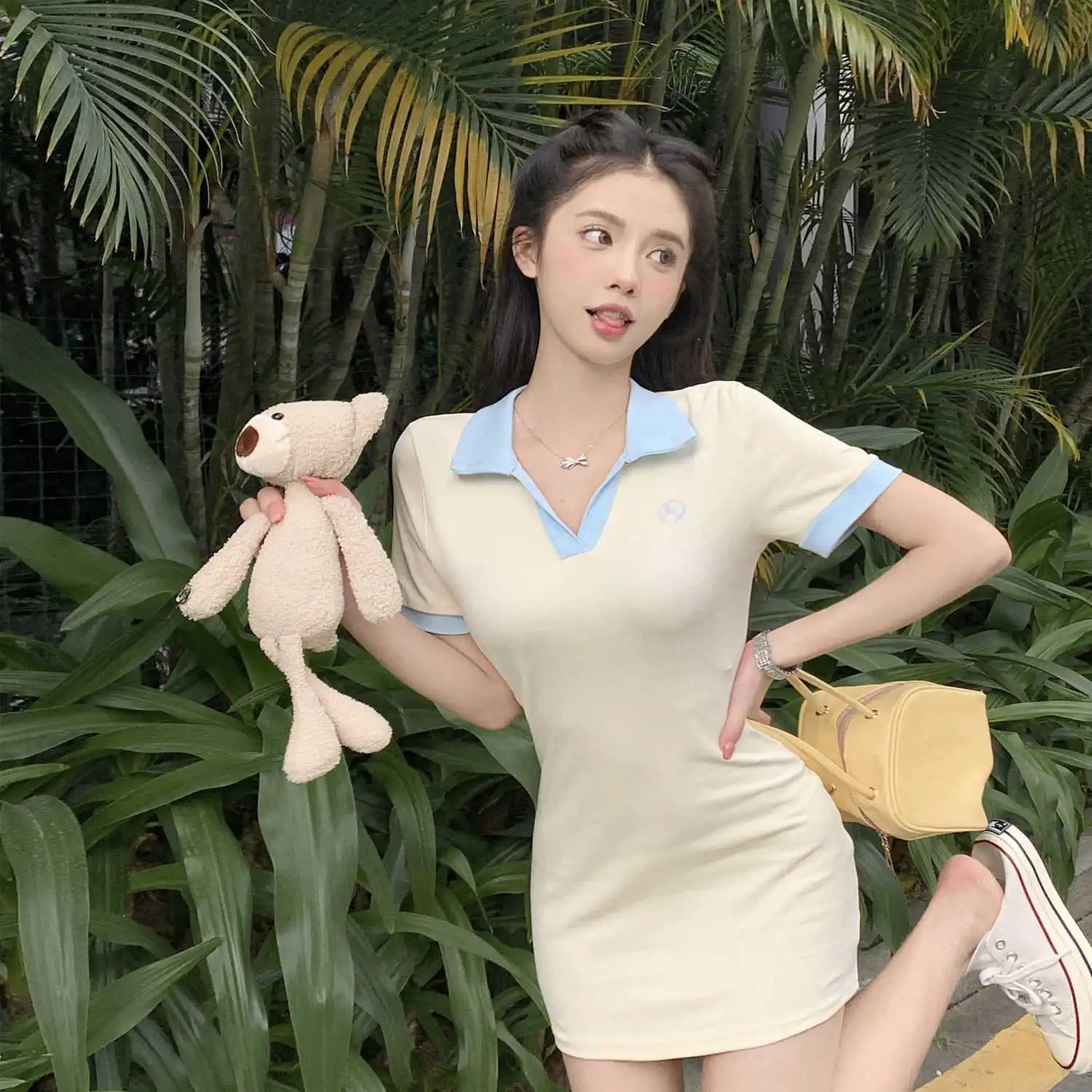 Summer Sexy Dress Woman Classic French Vintage Short Mini Sklinky Shirt Dresses for Women Prom Cotton Party Bodycon Sexy 250617
