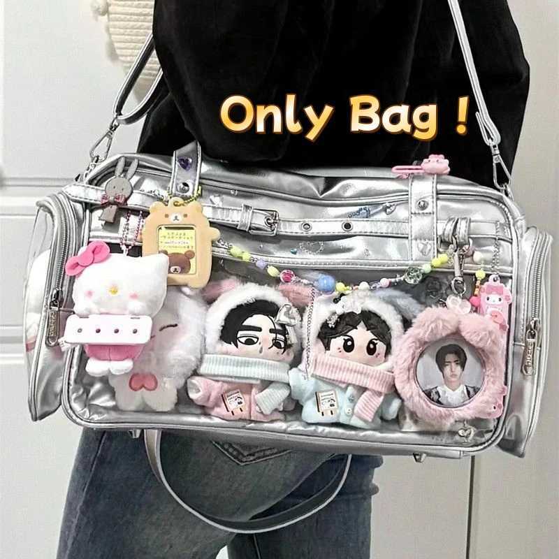 Summer New Trendy Dolls Bag Preppy Style JK Uniforms Single Shoulder Bag Japanese Harajuku Handbag Student Crossbody Bag XJ250620