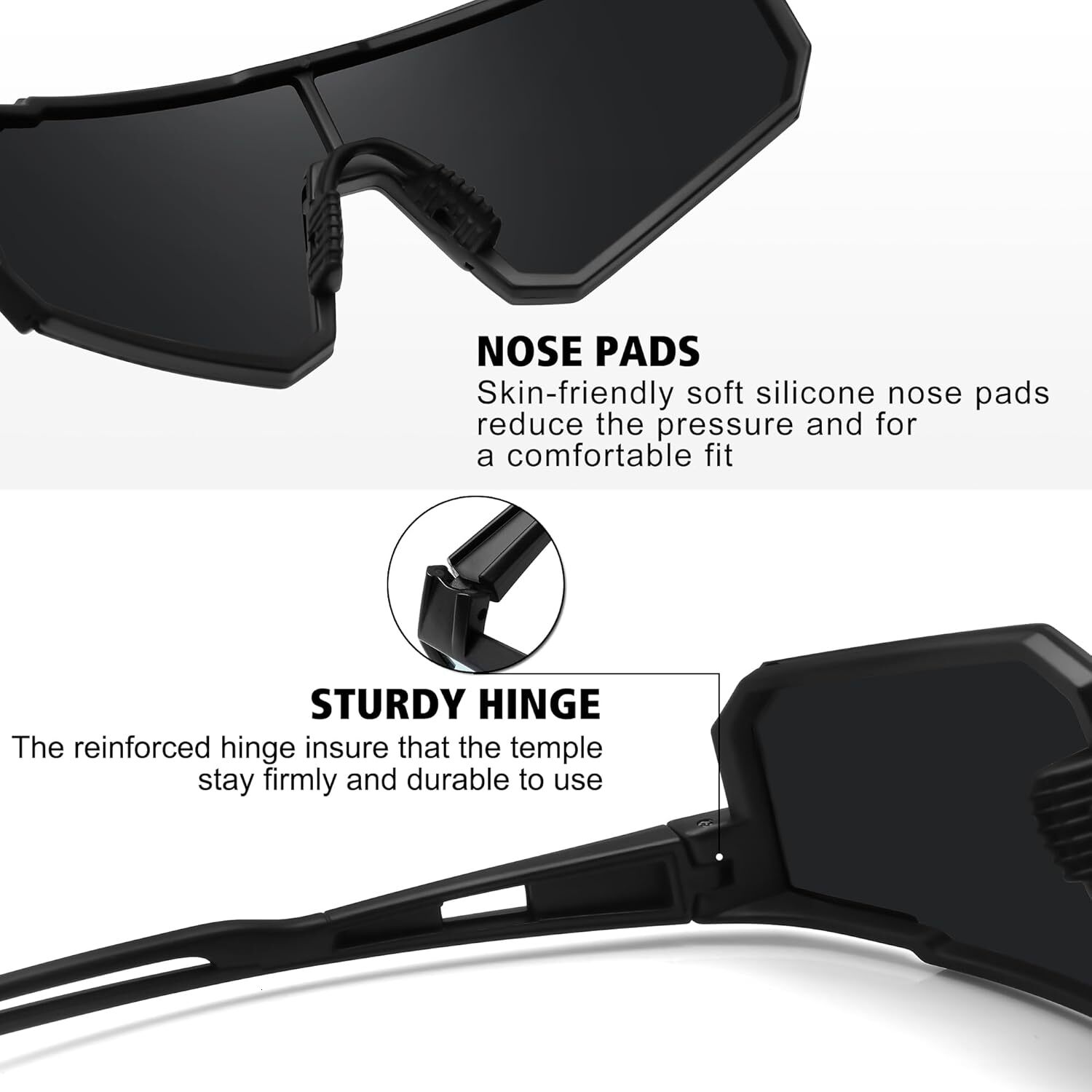 Designer sunglasses Polarized Sports Sunglasses for Men WomenDriving Fishing Cycling Mountain Bike Sunglasses UV400 Protection