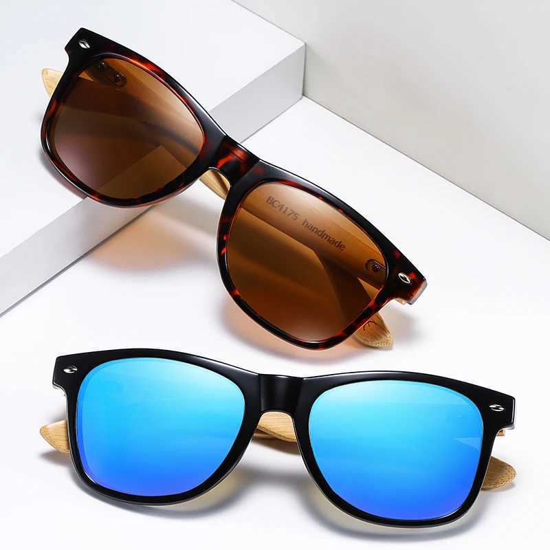 BARCUR Pink Sunglasses Wood Bamboo Sun Glasses Women Fashion Mirror Eyewear Men Brand Designer W250621