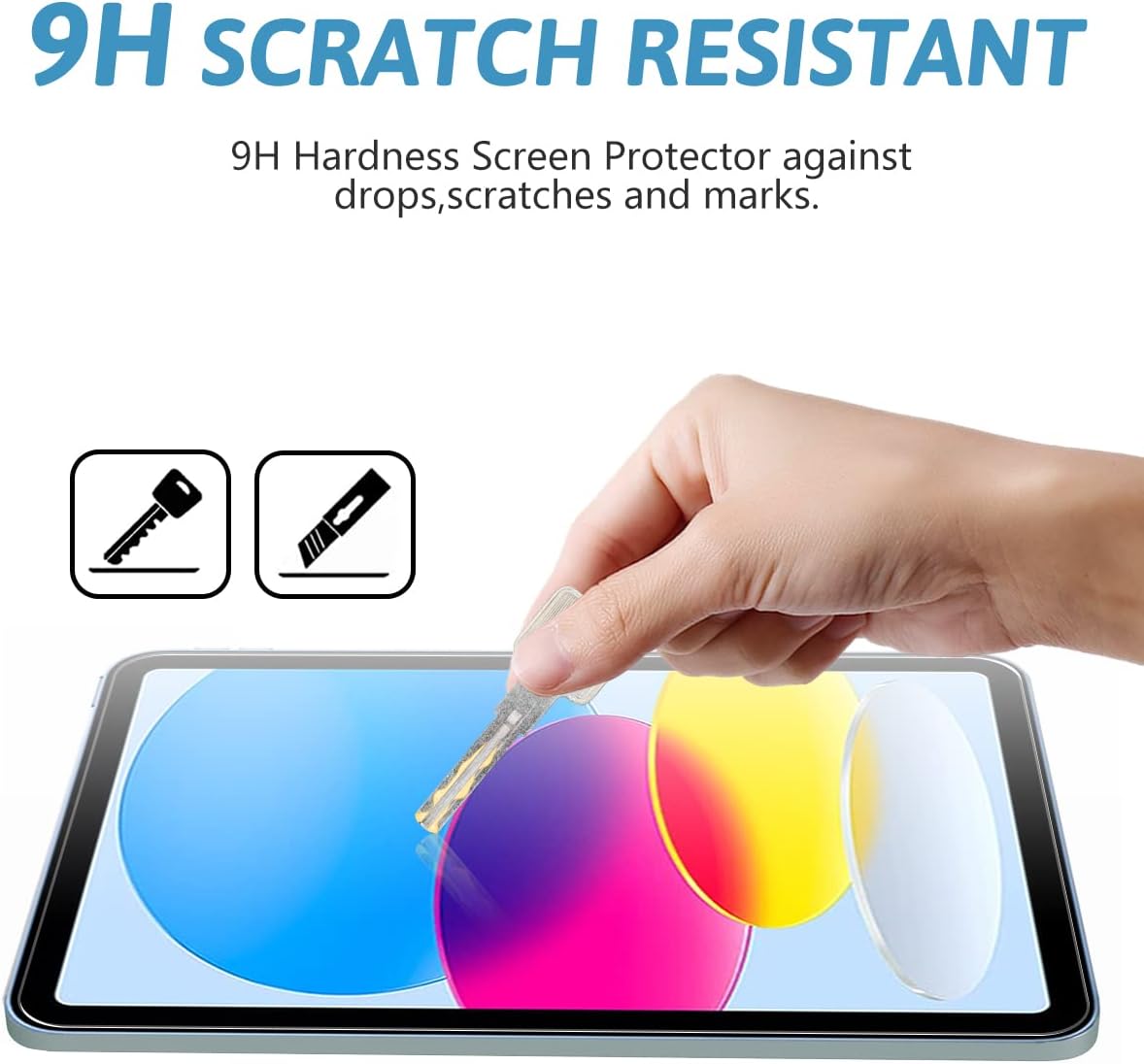 For IPad 11th 2025 Tempered Glass 9H Clear Screen Protectors for IPad Pro 13 inch 11inch 12.9 Air 2024 10.2 10.9 Mini 7 6 5 4 3 2 Mini6 8.3inch 10th W