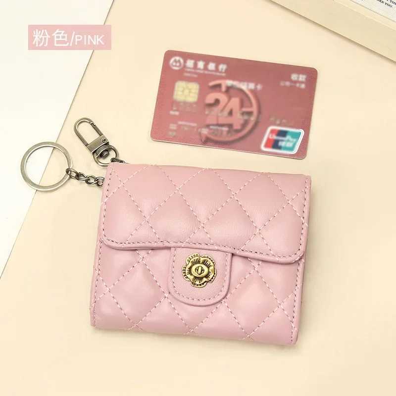 Camellia Womans Genuine Leather Embroidered Wallet Fashion Billfold Ladys Multiple Card Compartment Short Purse Coin Bag Z250621