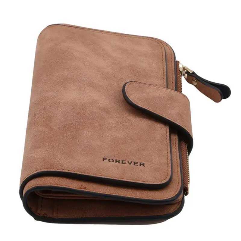 2025 Womens Wallet Pu Leather Female Purse Coins Pocket Card Holder Money Bags Lady Long Clutch Wallet Random Letter Print Z250621