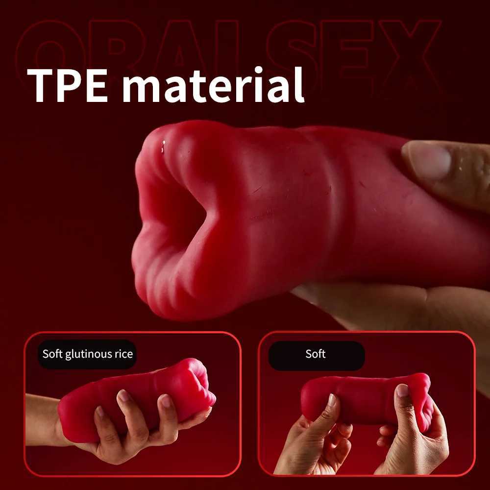 Automatic Deep Throat Blowjob Cup Male Penis Training Masturbator Vagina Sucking Male Glans Stimulation Oral Sex Toys For Men 8 W250621