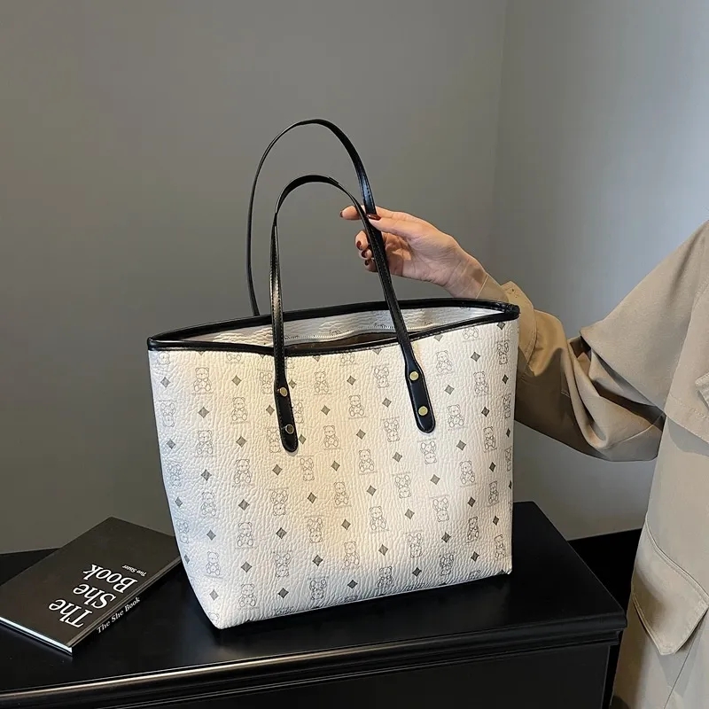 2025 New Designer Bag Totes Luxury Bag Women Fashion Stylish High-end Ladies' Leather Shoulder Bags Large Capacity Shopping Bag
