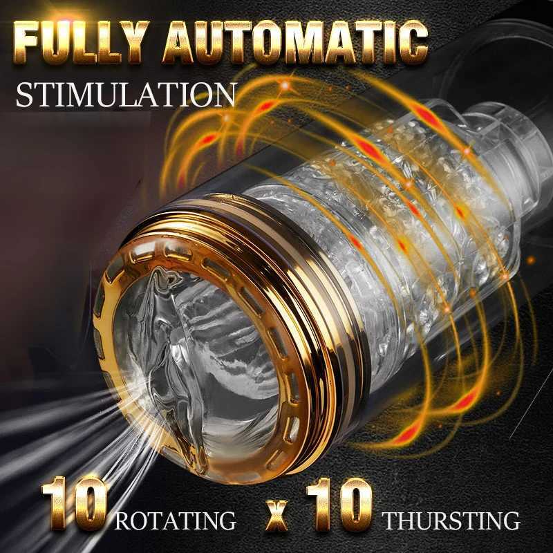 HESEKS Automatic Telescopic Rotation Suction Male Masturbation Real Vaginal Masturbator for Men Blowjob For Men 8 W250621