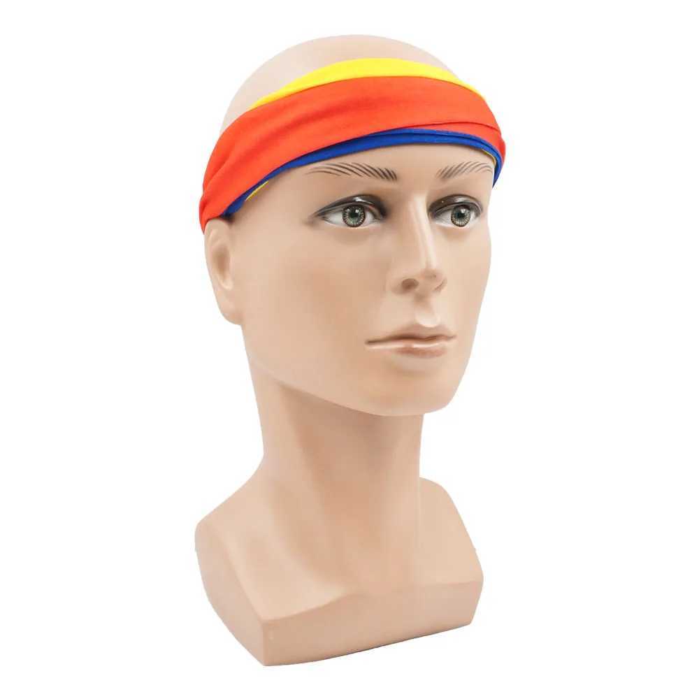 South America National Flags Bandana Breathable Cycling Neck Gaiter for Men Chile Colombia Brazil Women Hiking Headwear SnoodXJ250620