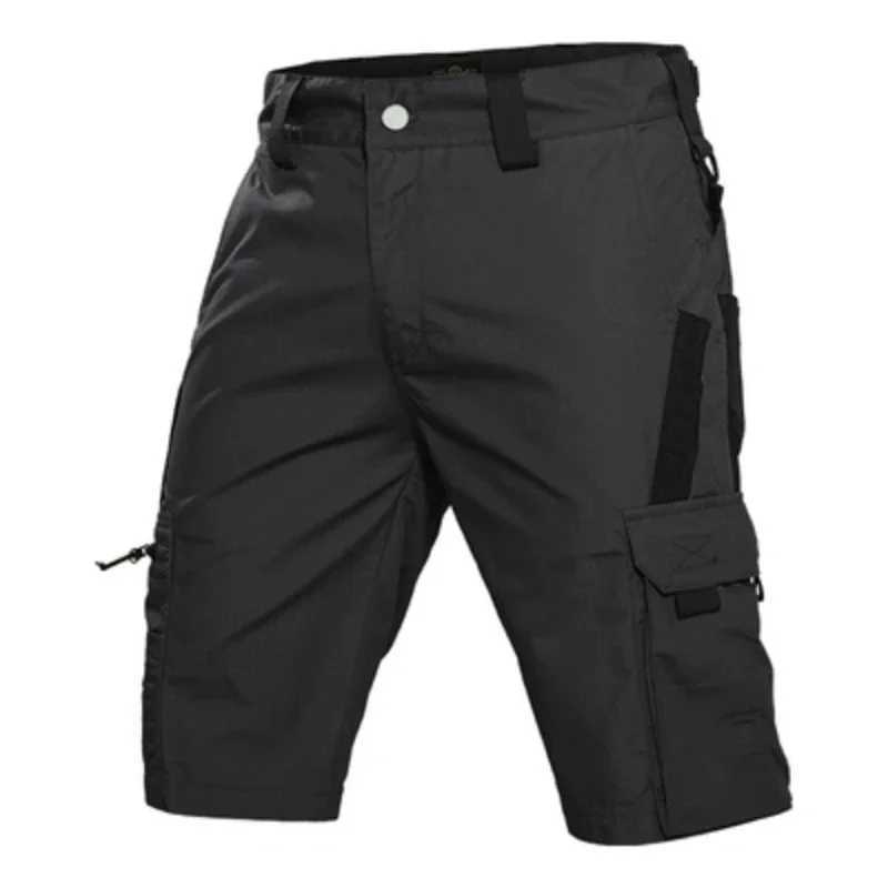 Camouflage Cargo Shorts for Men Summer Quick Drying Multiple Pockets Hunting Pants Outdoor Hiking Fishing Thin Shorts Male Jogger W250621